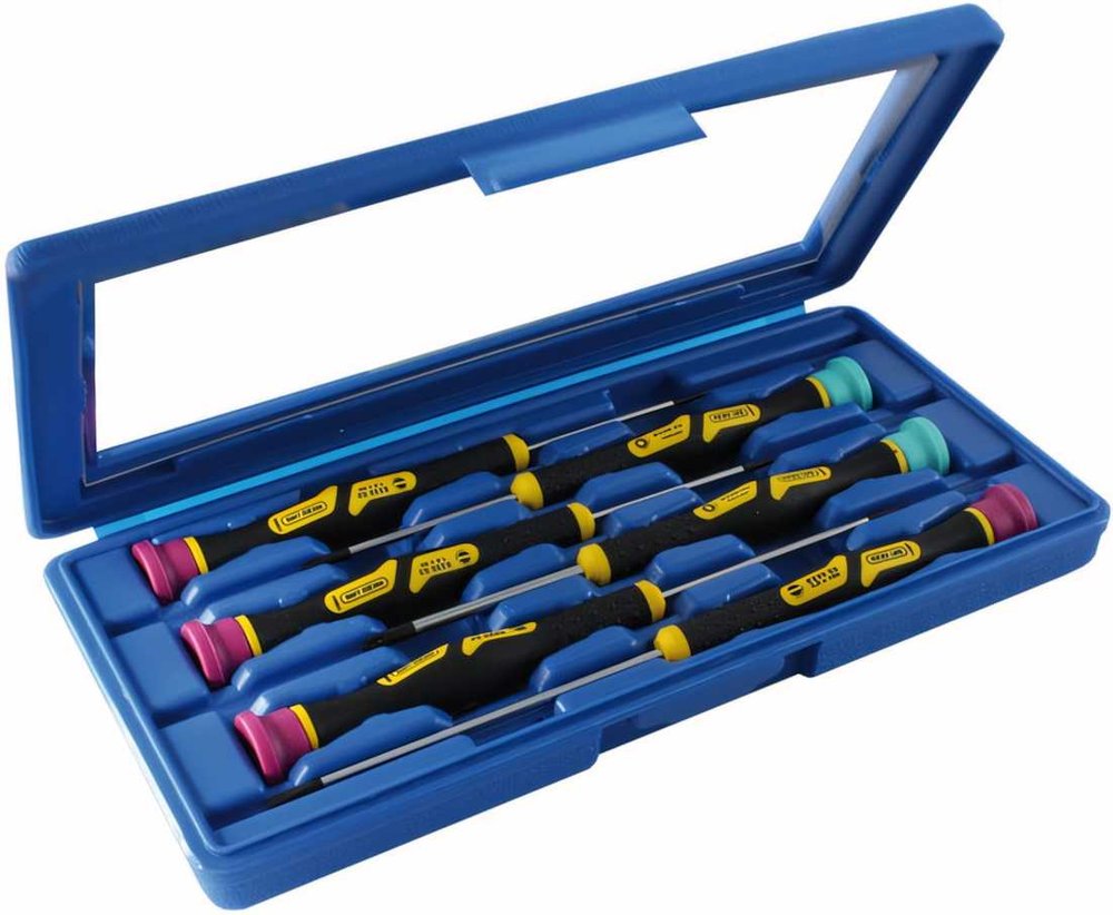 Набор часовых отверток РН+ШЛИЦ, 6шт NAREX Micro Line Profi 862651
