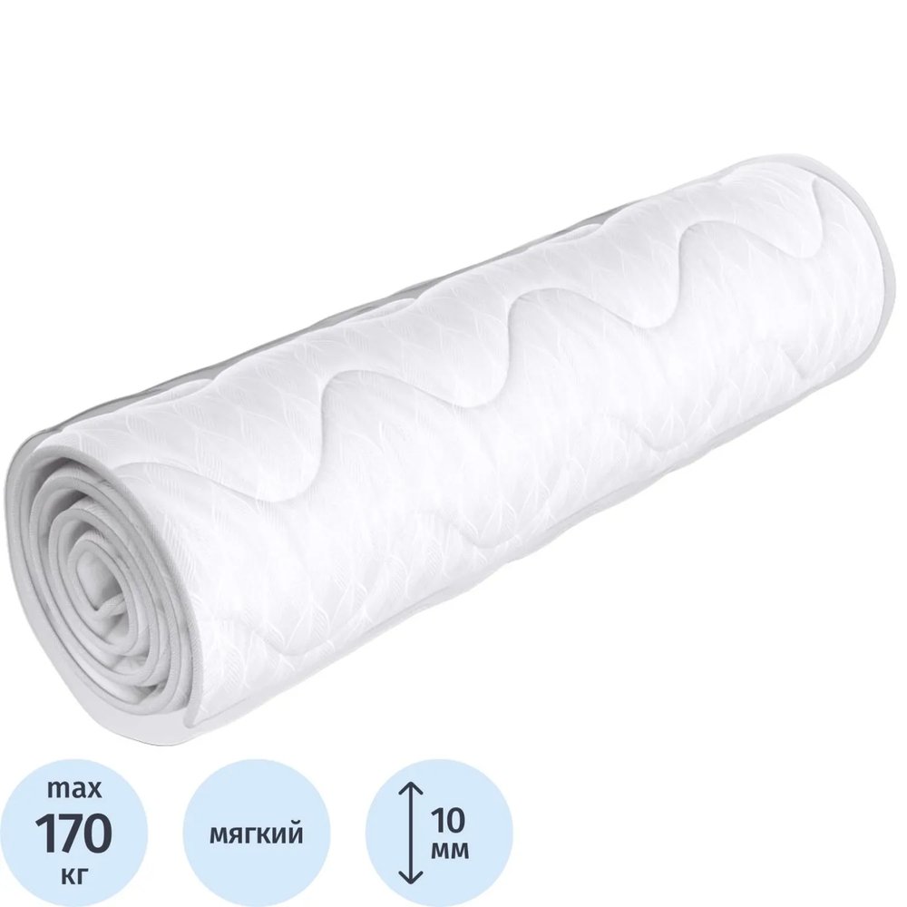 Матрас Топпер Комус Мебель AR01 roll 160х200х1