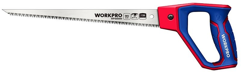 Выкружная ножовка WORKPRO 300 мм, сталь 65Mn WP215018