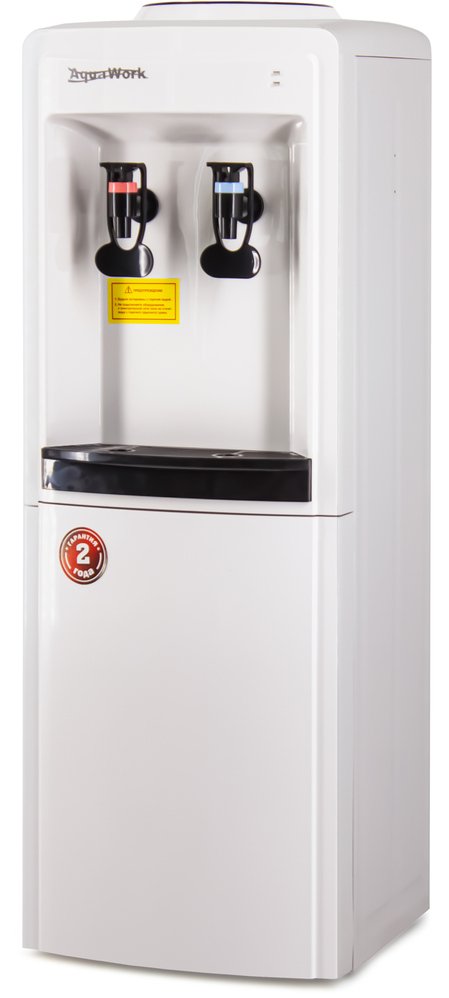 Кулер для воды Aqua Work 0.8 LKR бело-черный 27945