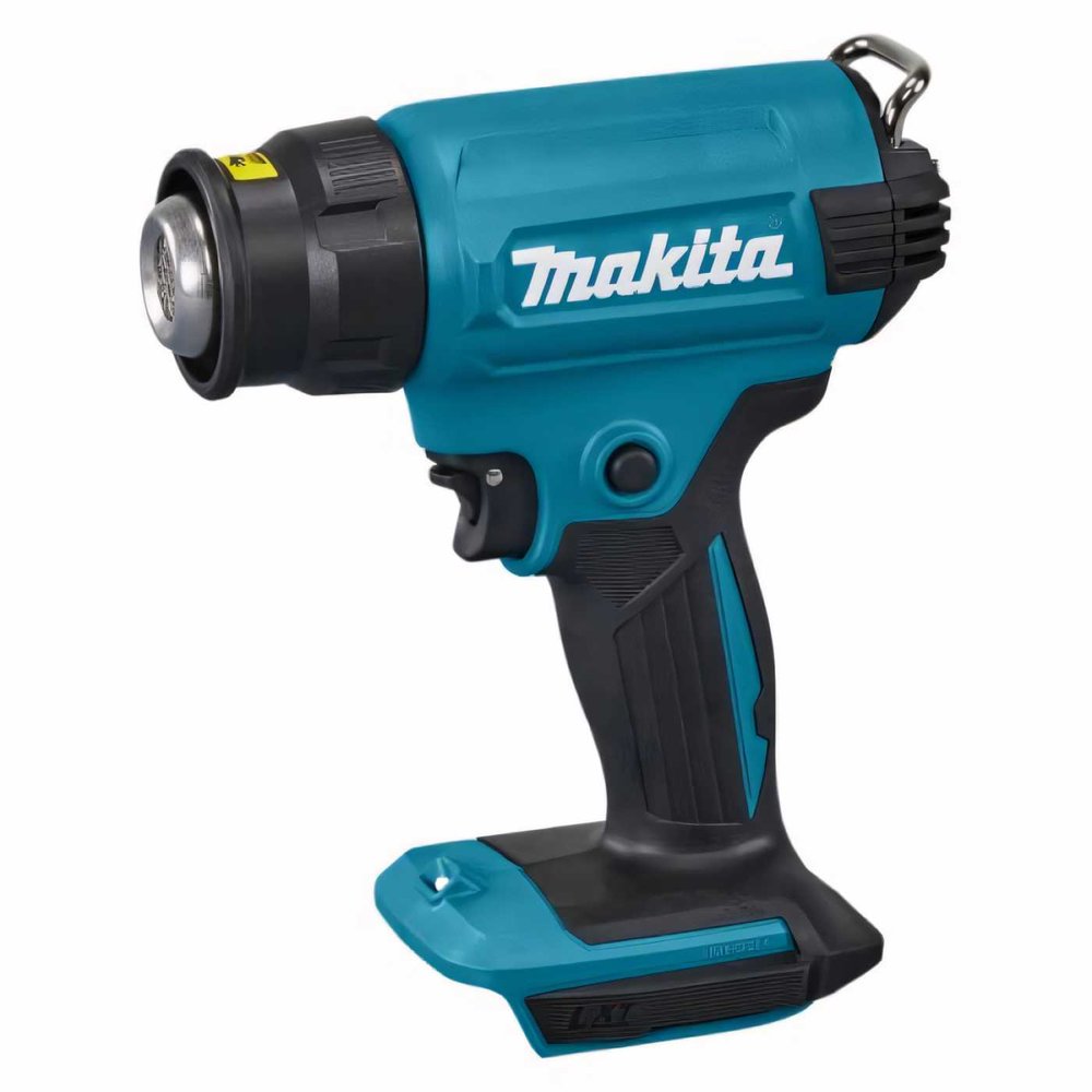 Аккумуляторный тепловой пистолет (фен) Makita LXT 18В, 550 град., кейс, насадки, защита от перезапуска, без аккум. и з/у DHG180ZK