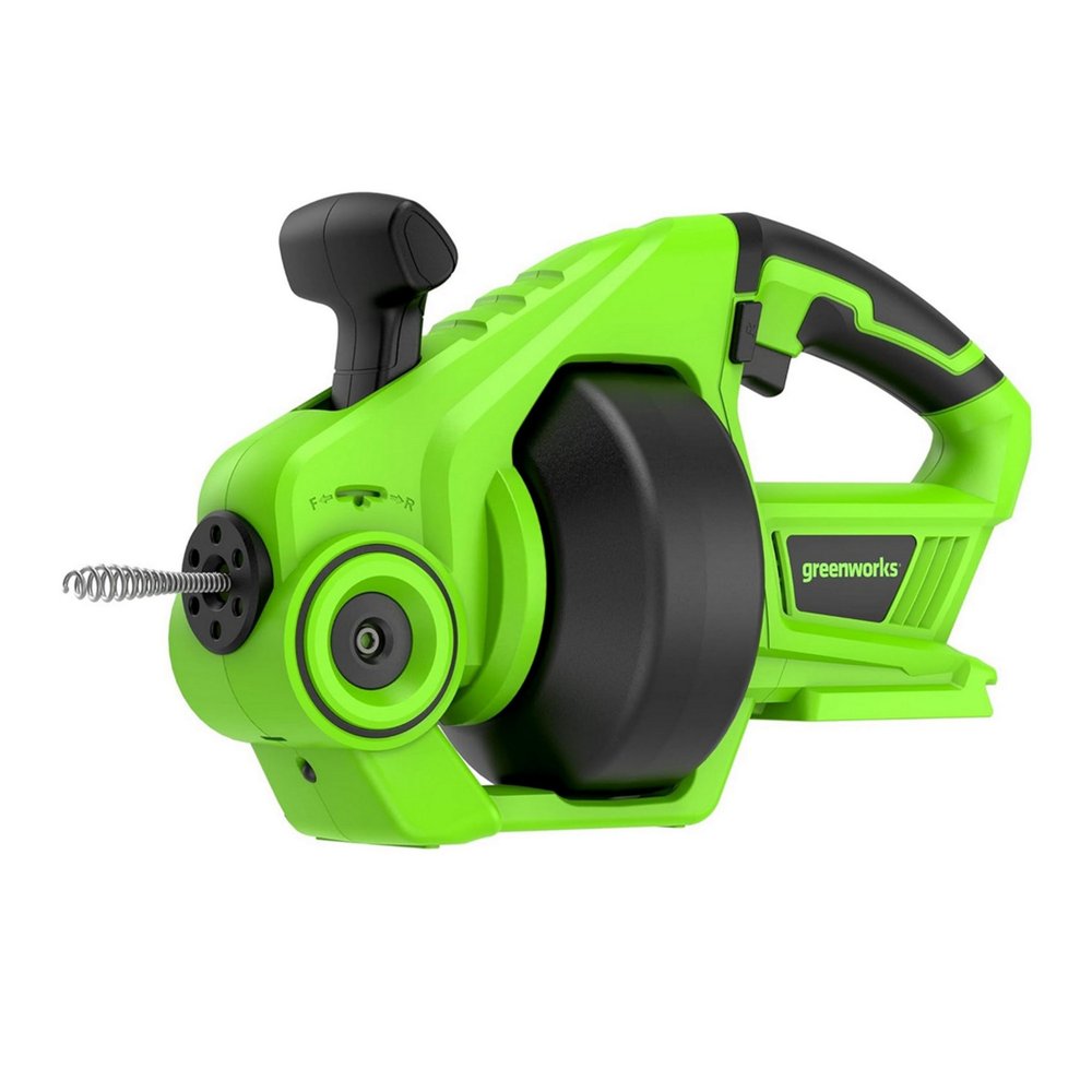 Сантехнический аккумуляторный трос GreenWorks G24DA, 24V, без АКБ и ЗУ 3707307