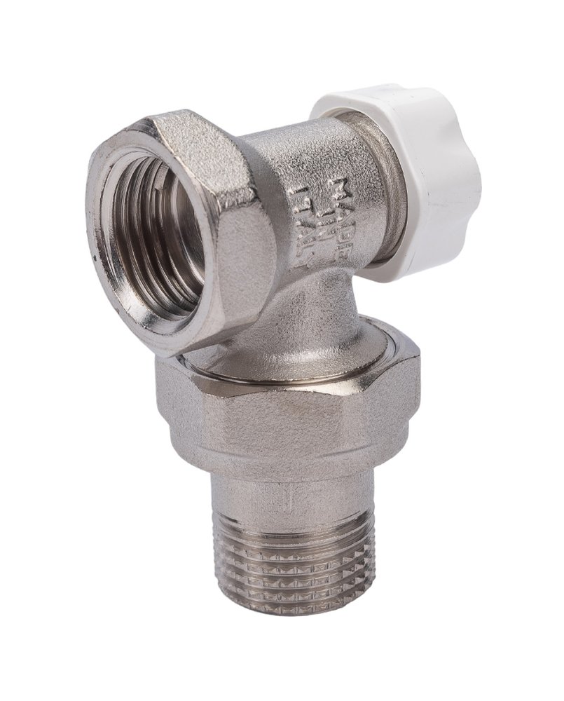 Запорно-балансировочный угловой клапан STOUT 1/2 SVL 1156 000015 RG008S6N786E3C