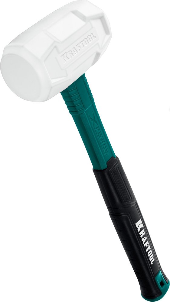 Резиновая киянка KRAFTOOL X-force 450 г белая 2077-45