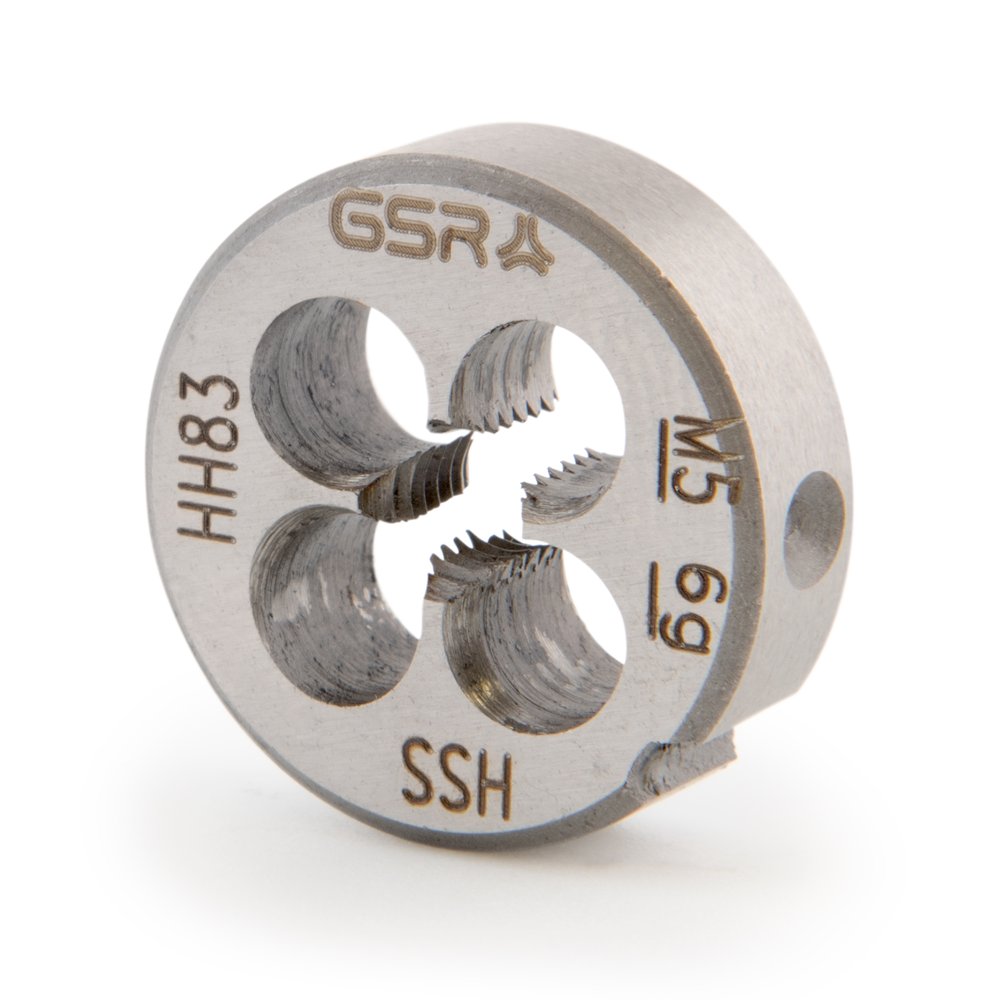 Плашка круглая GSR M5 DIN EN 22568 B HSS M5 B00402170