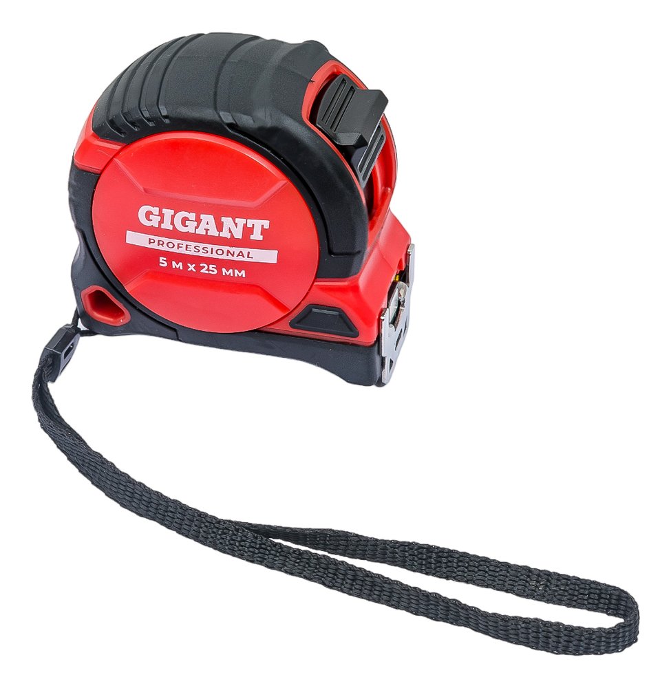Рулетка Gigant Professional с магнитным зацепом 5м 25мм GPGW-11