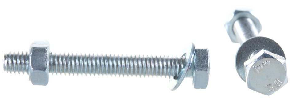 Болт с ш/г полная резьба DIN 933 Качественный КРЕПЕЖ набор 6х45 60 шт 0301017 КЧ