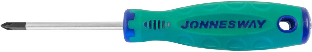 Отвертка стержневая крестовая Jonnesway D71P175 ANTI-SLIP GRIP, PH1x75 мм 49950