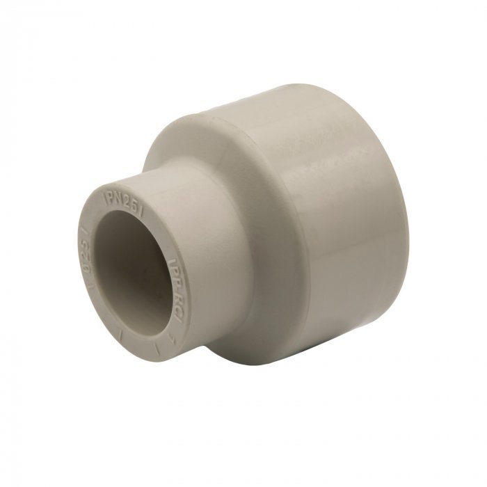 Переходная муфта VRT 50/25, наружная/внутренняя, EVER plast, серый 538355