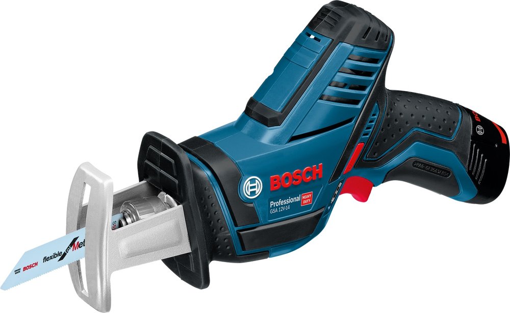 Аккумуляторная сабельная ножовка Bosch GSA 12V-14 Solo 0.601.64L.902