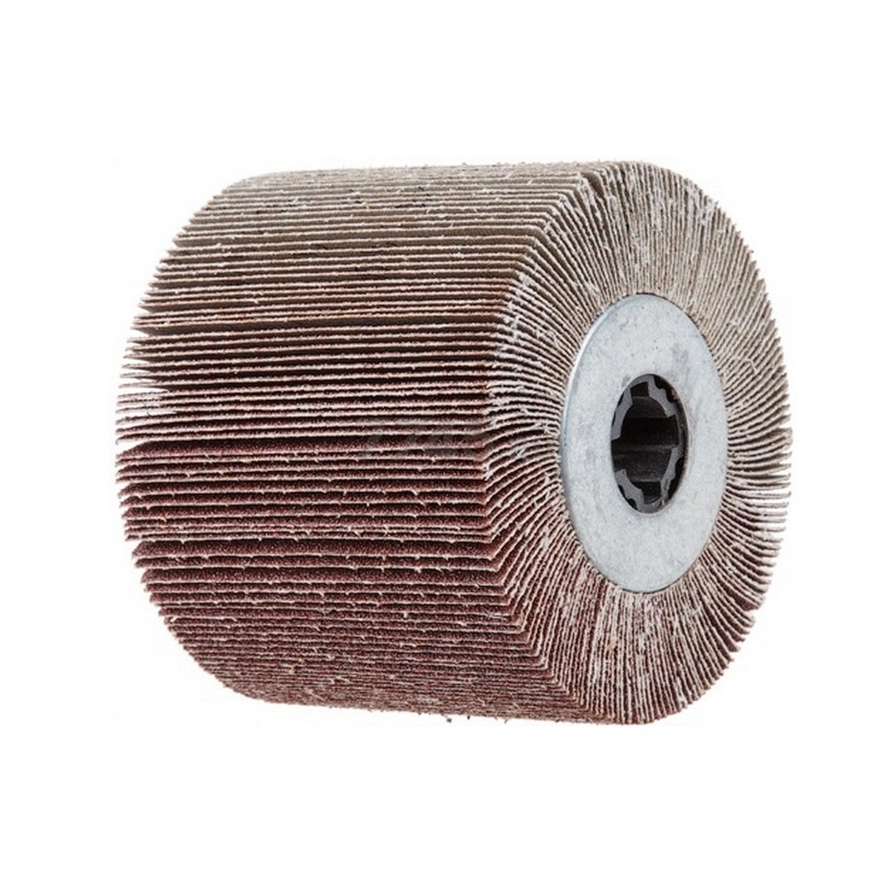 Шлифвалик ламельный 100x120 мм, P80 WORTEX SW1012AO08019