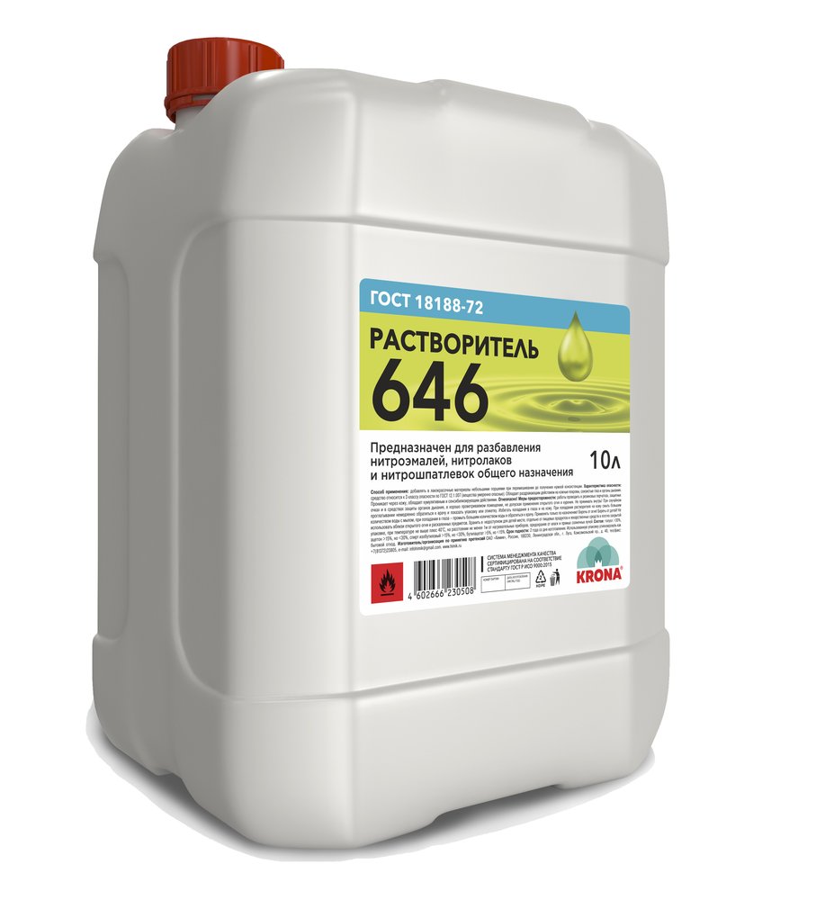 Растворитель ХИМИК 646 10 л 66230089