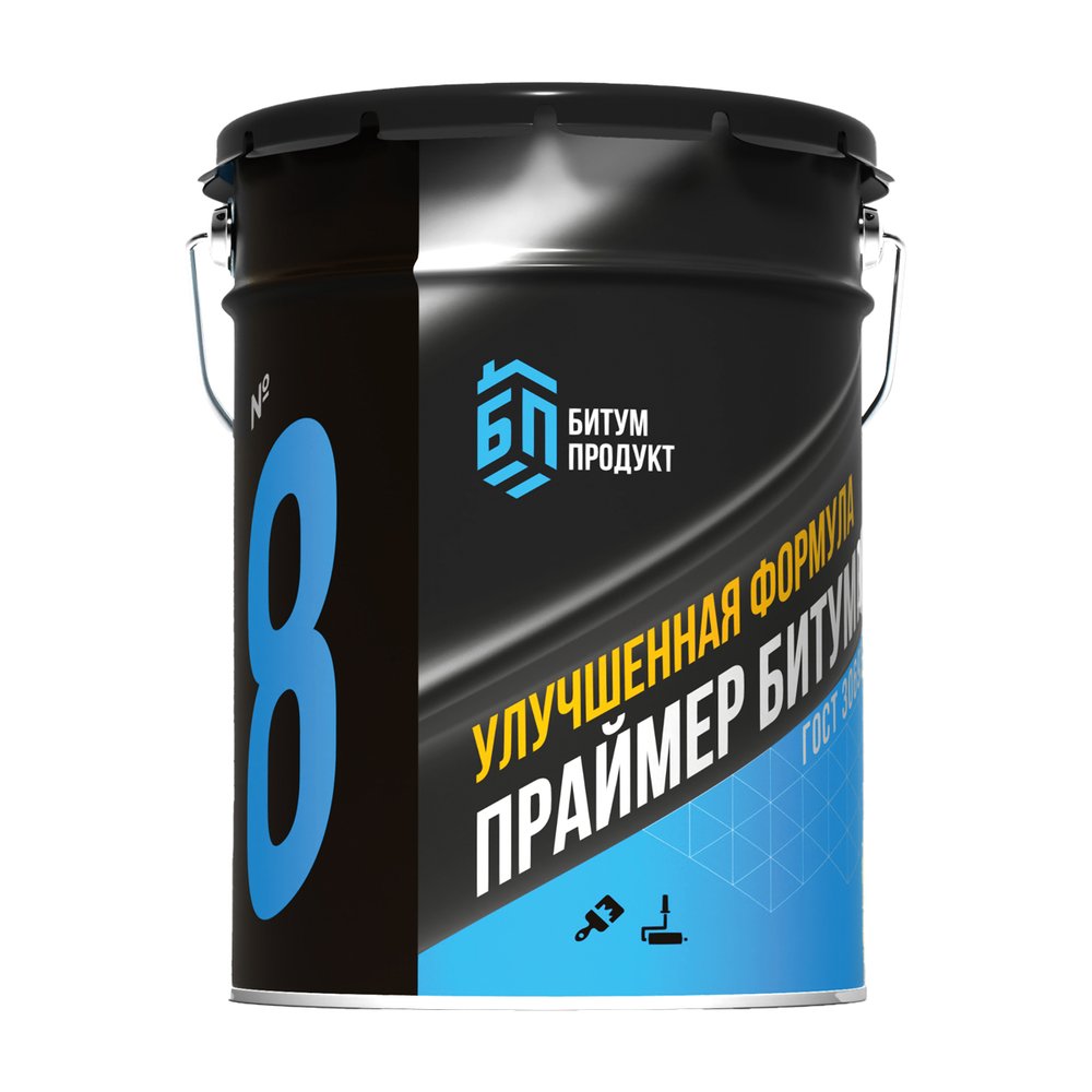 Праймер битумный БИТУМ ПРОДУКТ, 21,5 л, BP-2