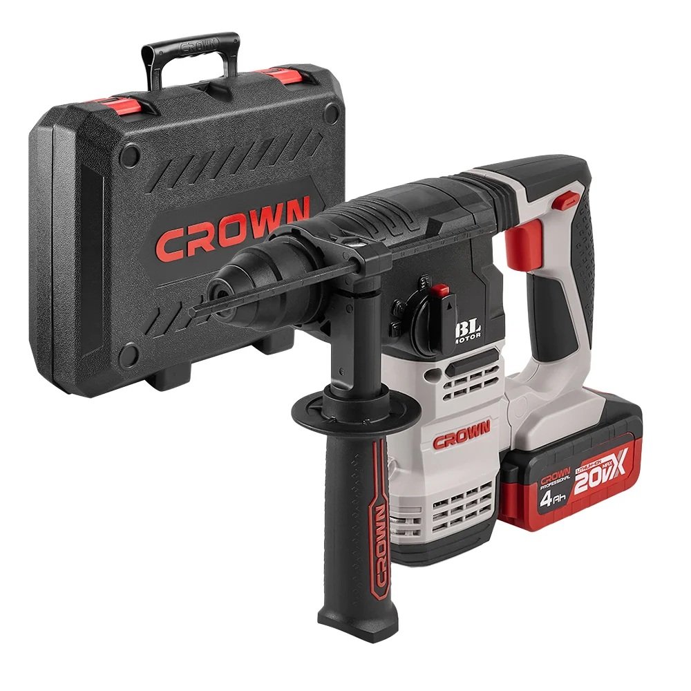 Аккумуляторный перфоратор CROWN CT28001HX-4 BMC