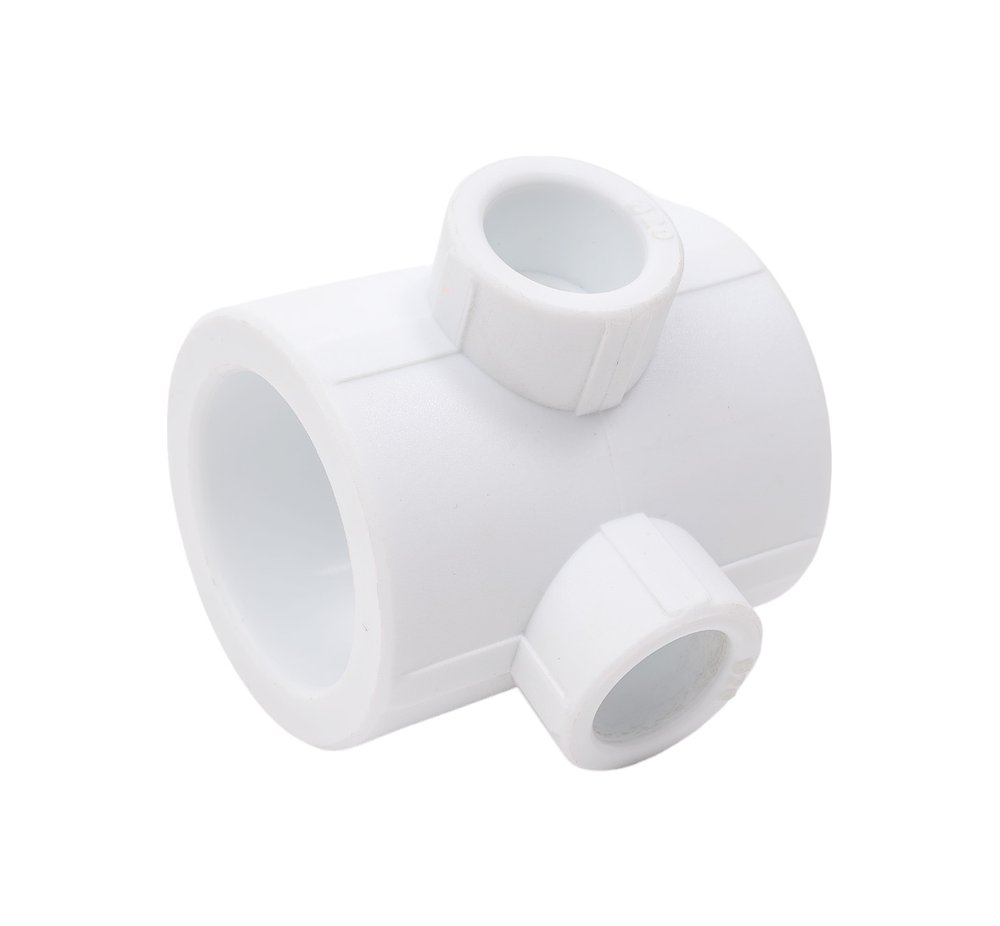 Крестовина VALFEX PP-R белая, 2-плоскостная, 40х20 мм 10118140 127-8214