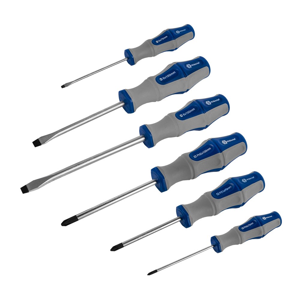 Набор отверток Ultra Grip КОБАЛЬТ 646-652