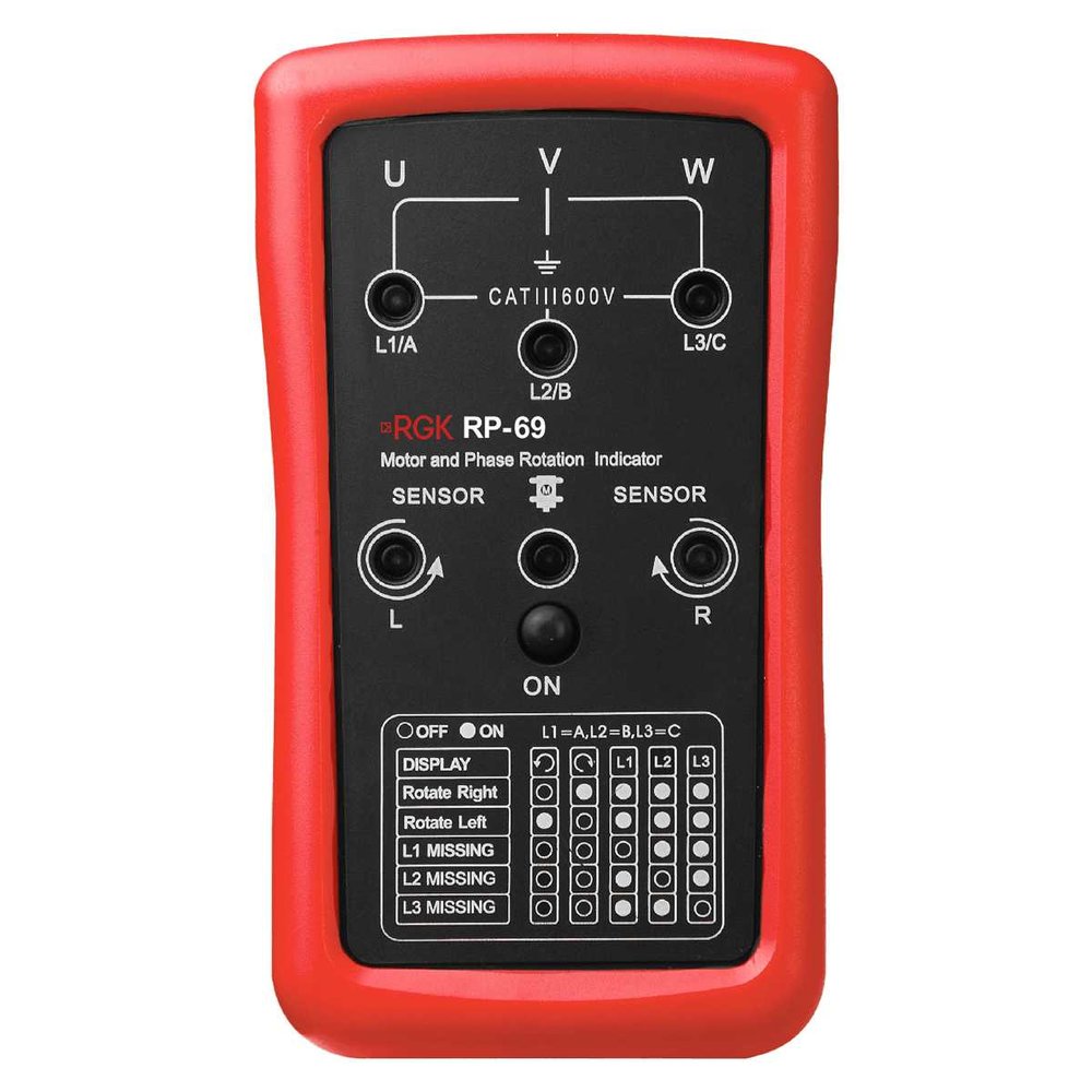 Индикатор чередования фаз RGK RP-69 755221