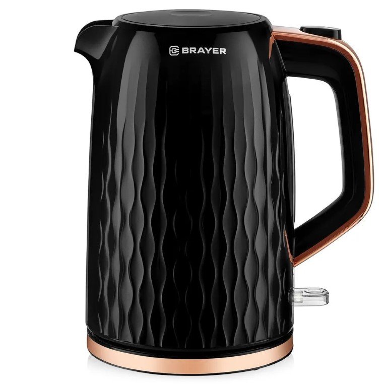Чайник электрический BRAYER 1061BR STRIX, 3000 Вт, 1,7 л, пластиковый корпус, автоотключение при закипании BR1061