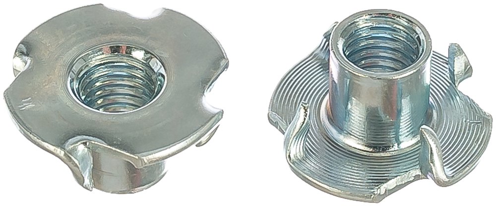 Мебельная врезная гайка Метизный двор M8x11 DIN 1624, 100 шт. 4607159067876