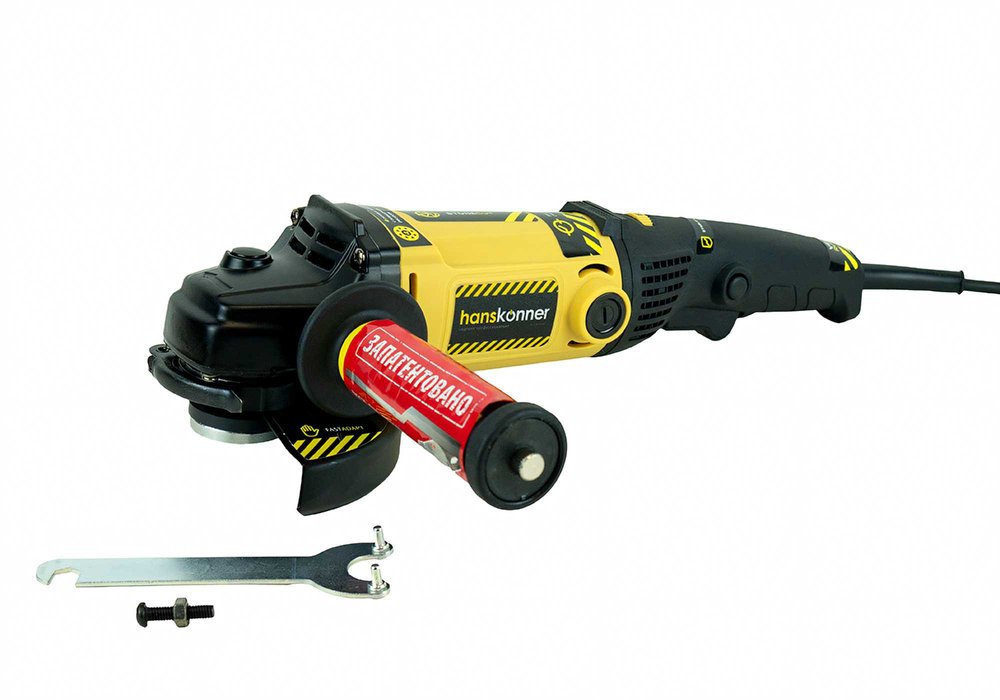Угловая шлифмашина Hanskonner HAG12125EC