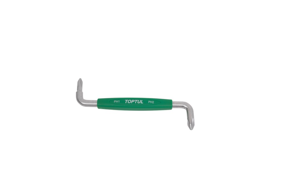 Двухсторонняя отвертка TOPTUL крест PH1xPH2 FBKA0102