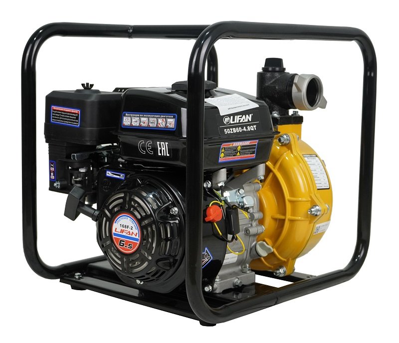 Противопожарная мотопомпа LIFAN 50ZB60-4,8QT 00-00002779