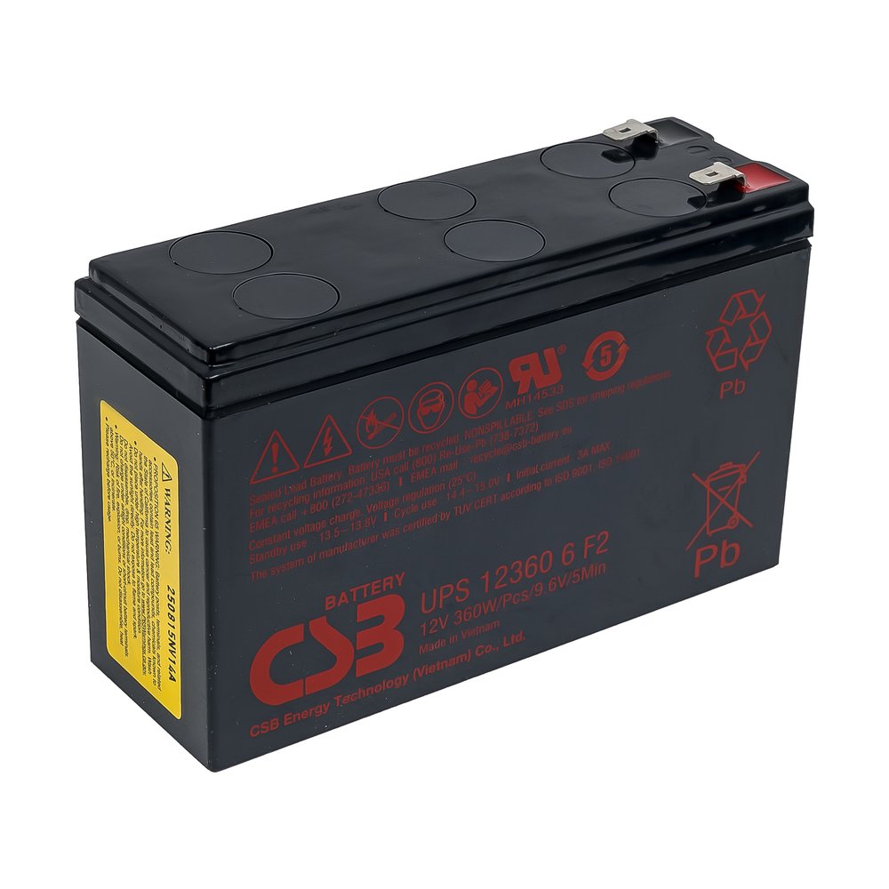 Аккумулятор для ИБП CSB UPS123606 F2 УТ-00000157