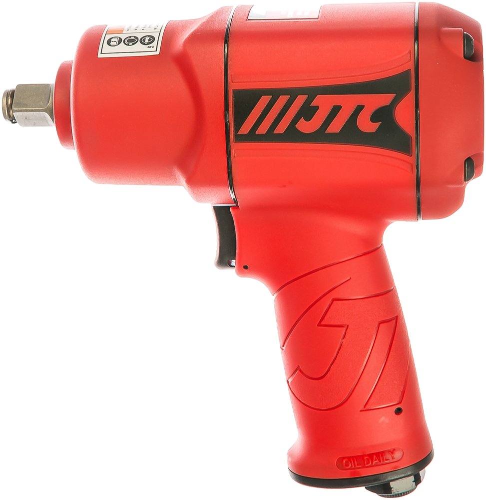 Пневмогайковерт ударный JTC 1/2', 90-120 PSI, 8500 об/мин, 7657 489878