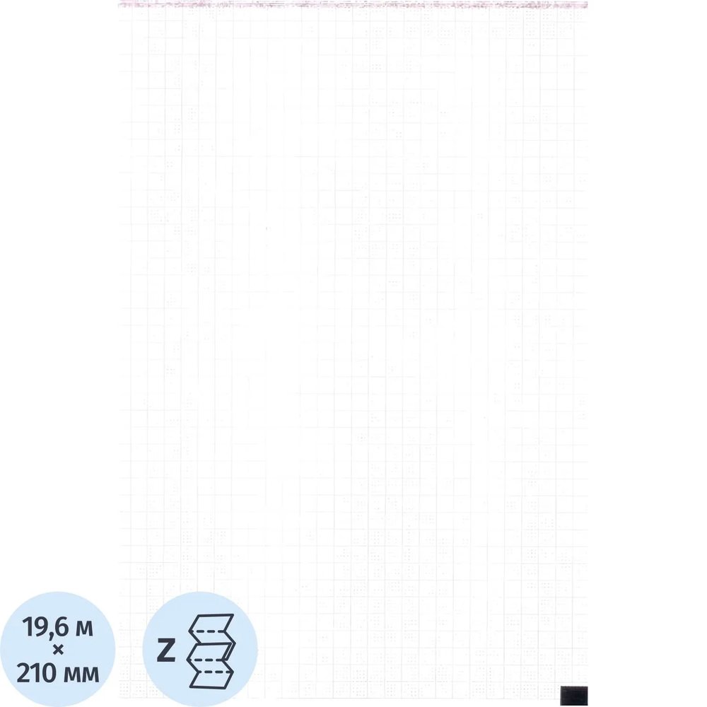 Лента тепл.регист. для ЭКГ BIOCARE ECG-1215 210ммx140ммx140л, К210Z140АК140