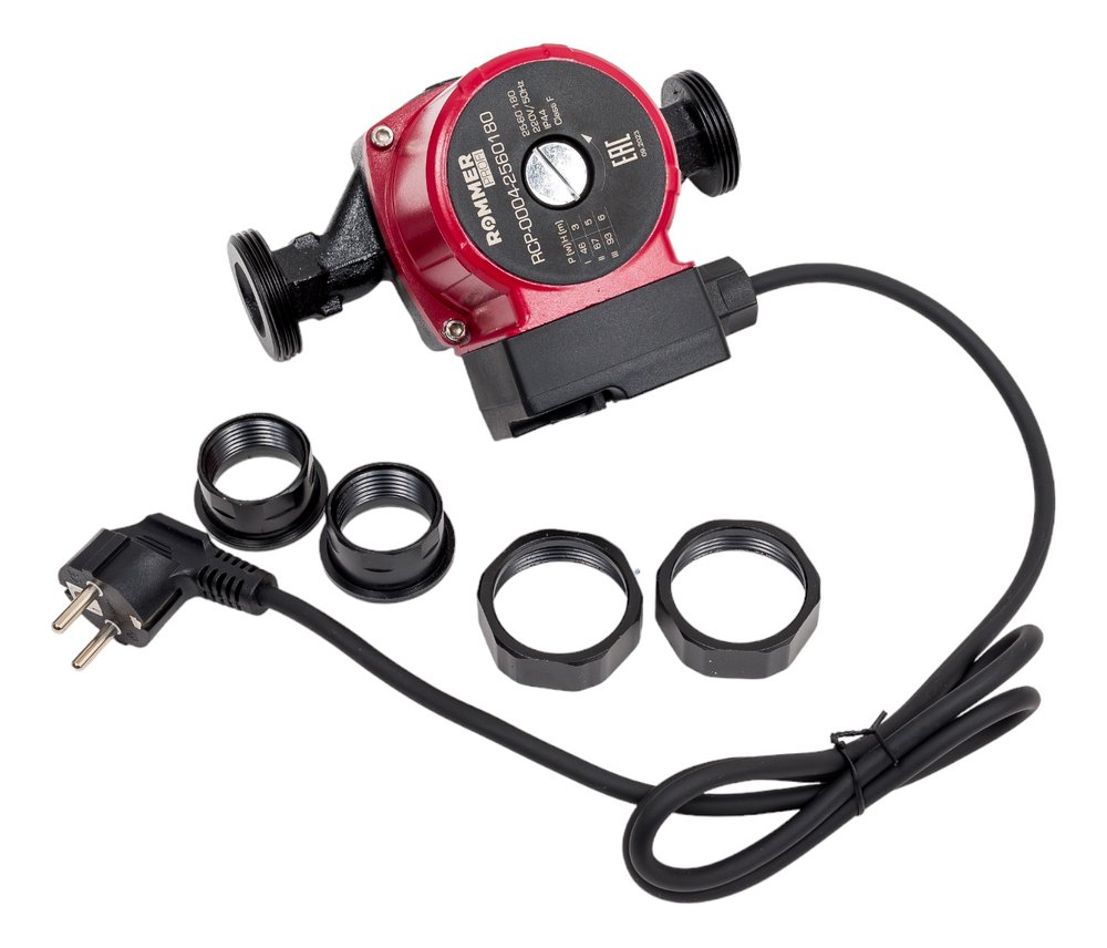 Циркуляционный насос ROMMER profi 25/60-180 RCP-0004-2560180 RG0091N6E5OL6F