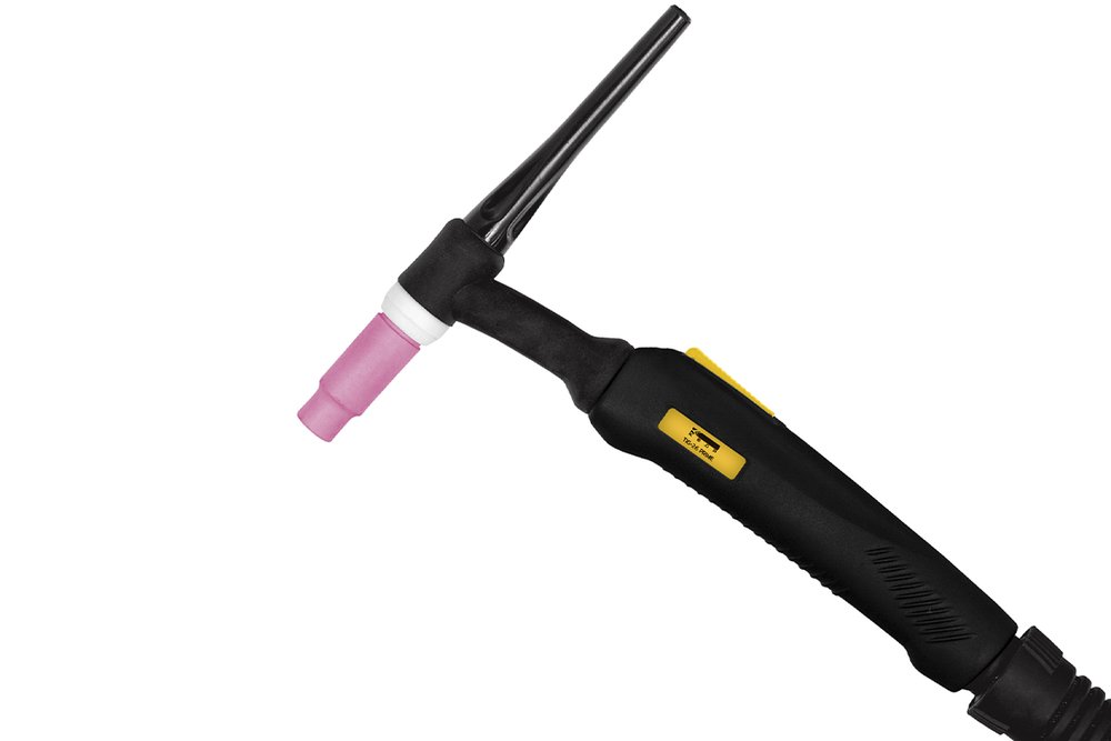 Горелка аргоновая TIG-26 PRIME 1 кнопка, СКР35-50, б/р, 2-pin, 8 м КЕДР 8015512