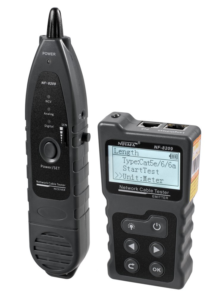 Тестер Noyafa сетевой кабельный WHDZPoE NF-8209 N202