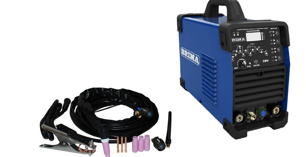 Инверторная установка Brima TIG-203P AC/DC Digital 220В НП000001034