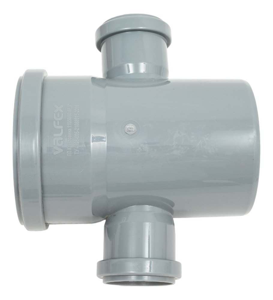 Крестовина VALFEX 110/50/50x87.5, внутренняя канализация 27211550