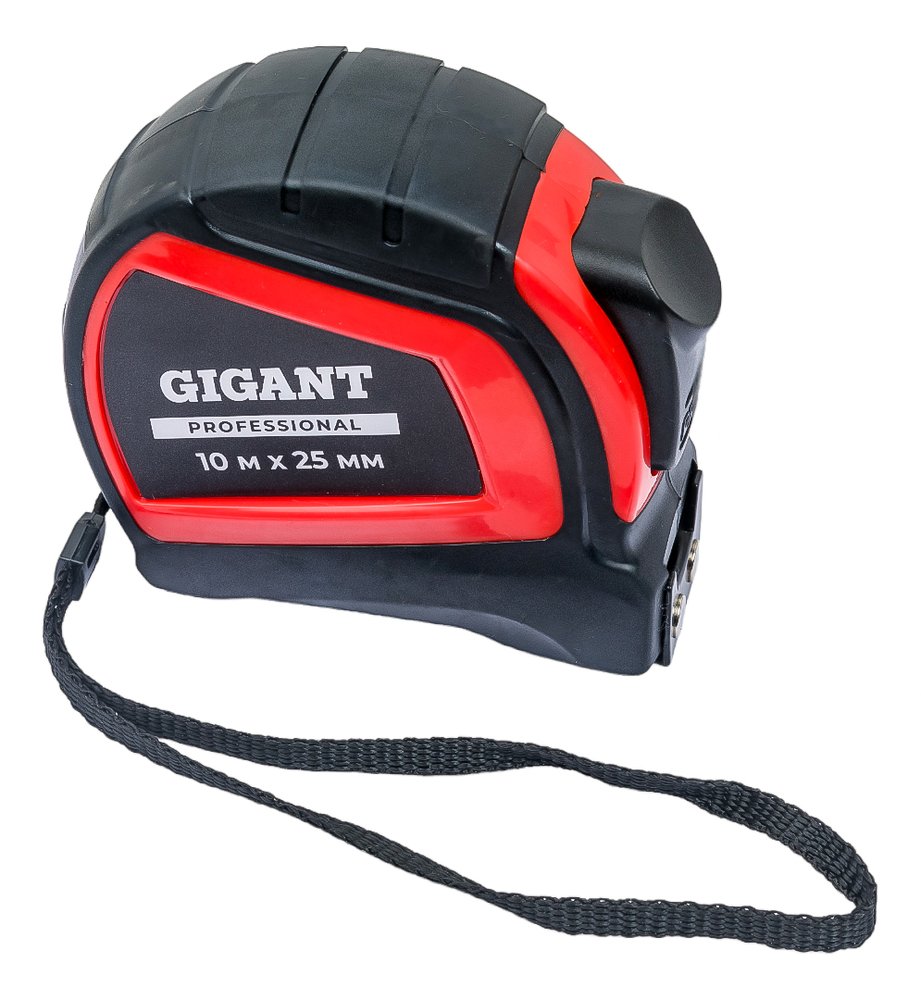 Рулетка Gigant Professional с автостопом 10м 25мм GPGW-05