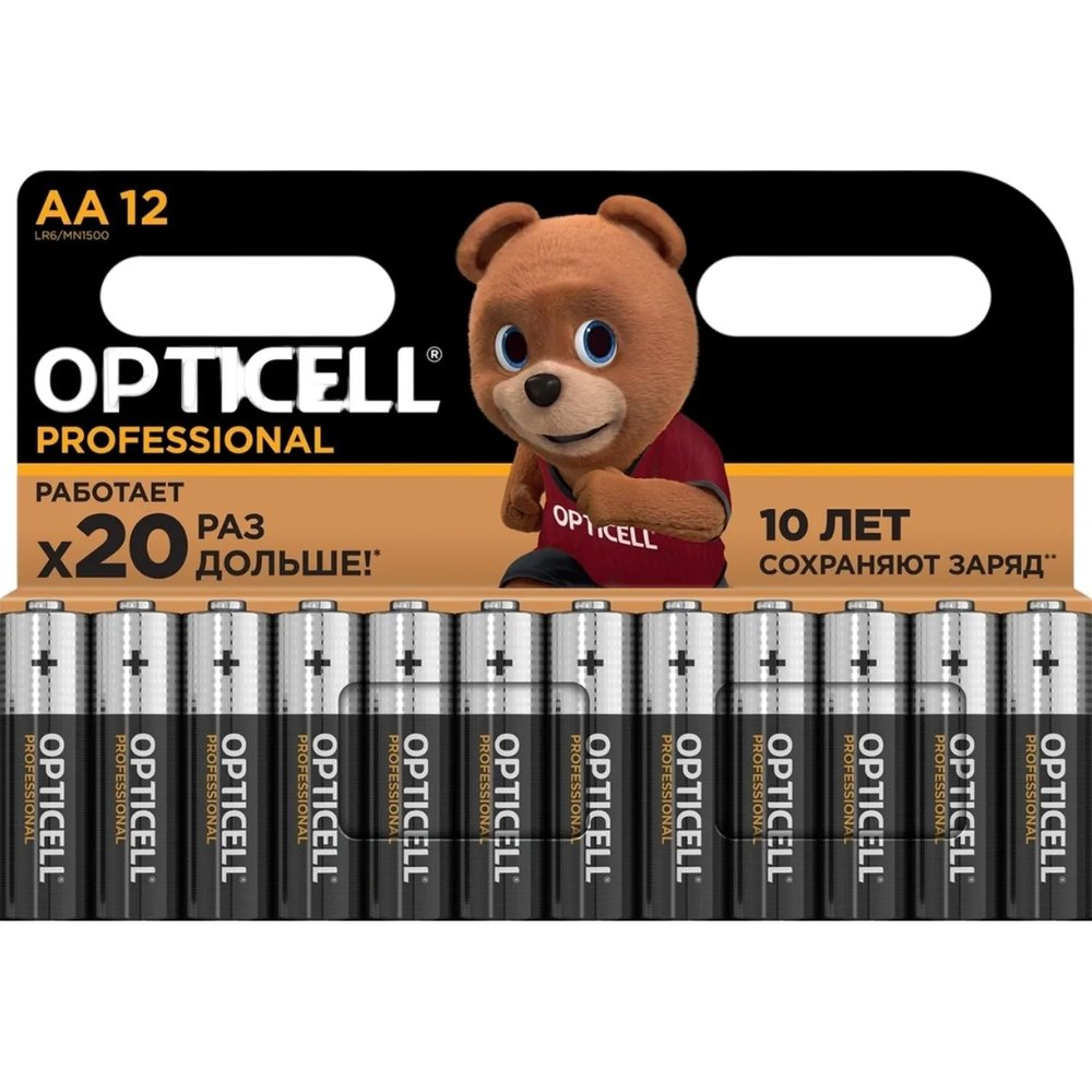 Батарейка OPTICELL Professional AA 12шт/уп