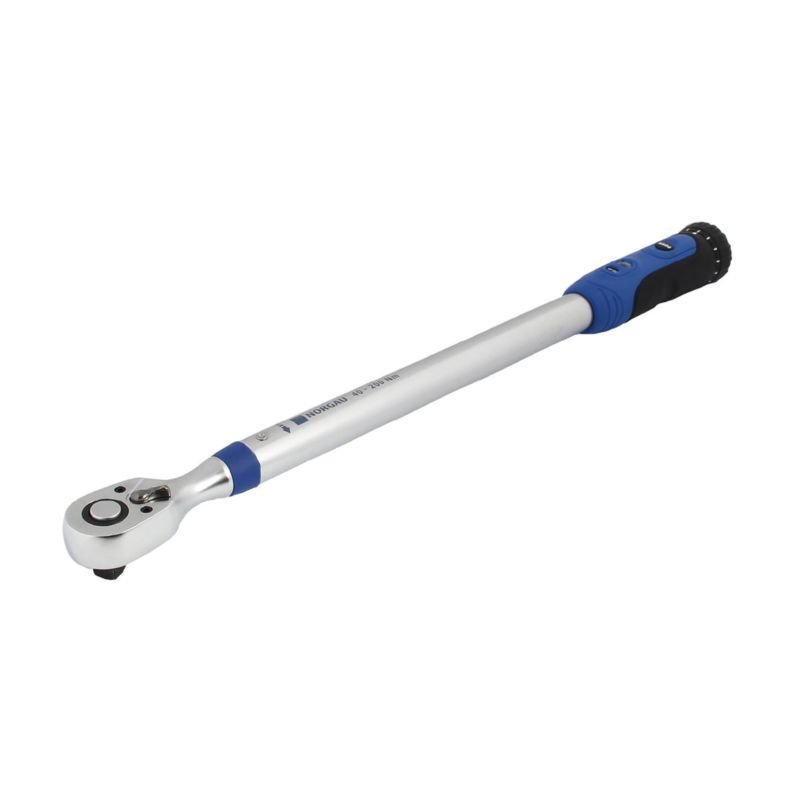 Динамометрический предельный ключ с трещоткой NORGAU 1/2', 40-200 Нм, тип NTW23-020R с поверкой 051110020/П