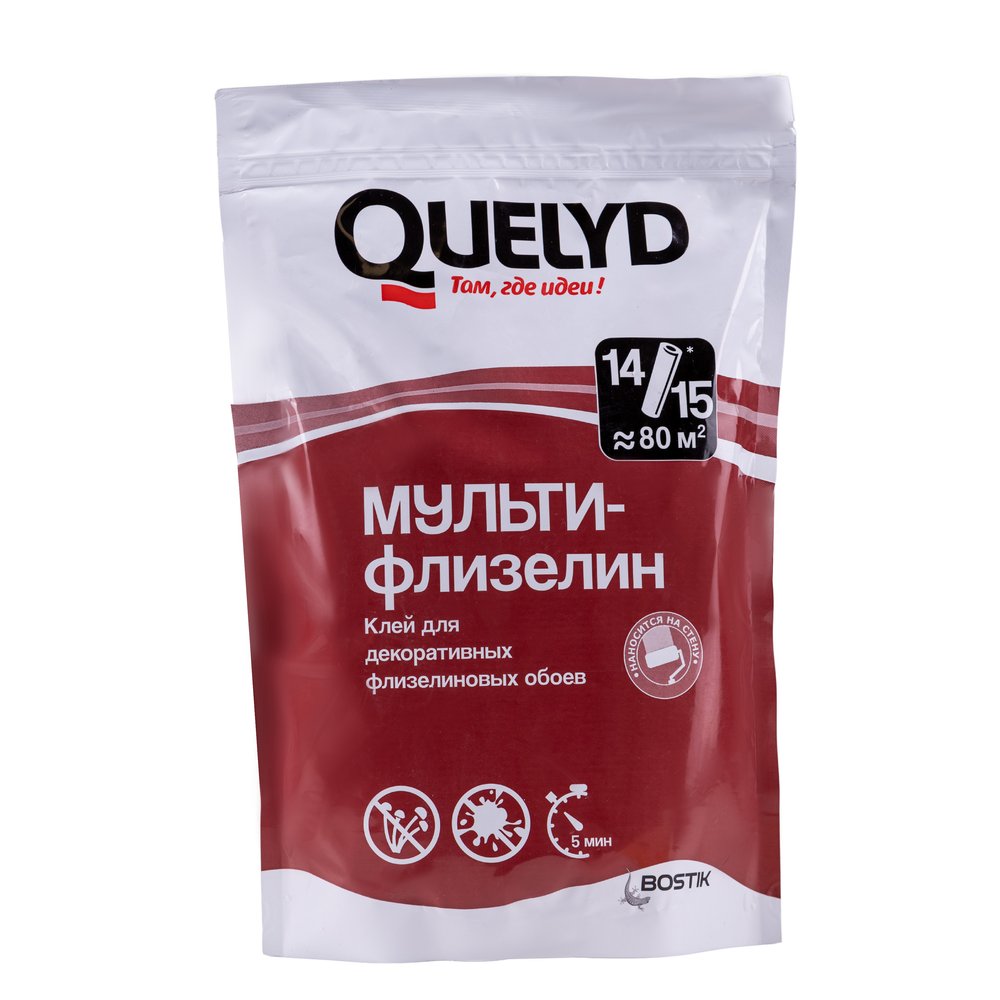 Клей обойный Quelyd МУЛЬТИ ФЛИЗЕЛИН 0.45 кг 50035119