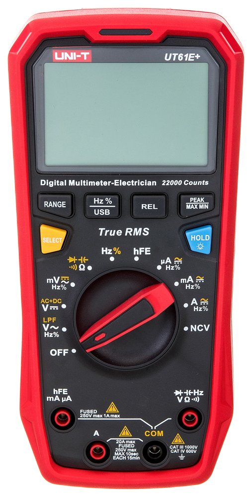 Цифровой мультиметр UNI-T UT61E+ 00-00006015