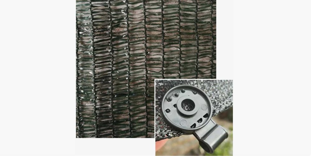 Сетка затеняющая 35% 3x5 м, с клипсами ЧЗМ 6283