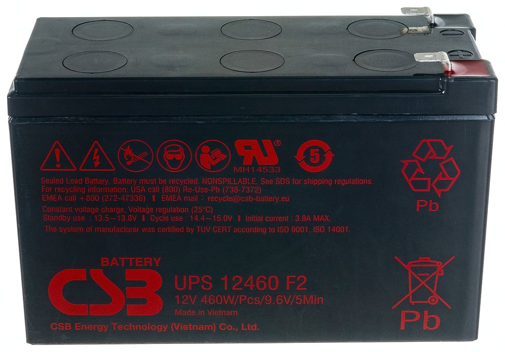 Аккумулятор для ИБП CSB UPS12460 F2 УТ-00000160