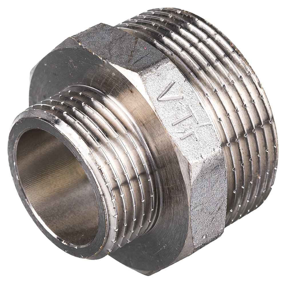 Переходной ниппель 1-1/2х1 нар.-нар. Valtec VTr.580.N.0806