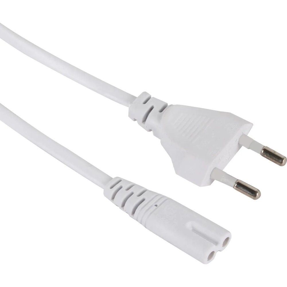 Кабель питания IEC-320-C7, 2-pin 3m ,белый, iOpen<,ACE023-W-3.0M