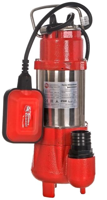Фекальный насос QUATTRO ELEMENTI Sewage 500F Ci 910-157