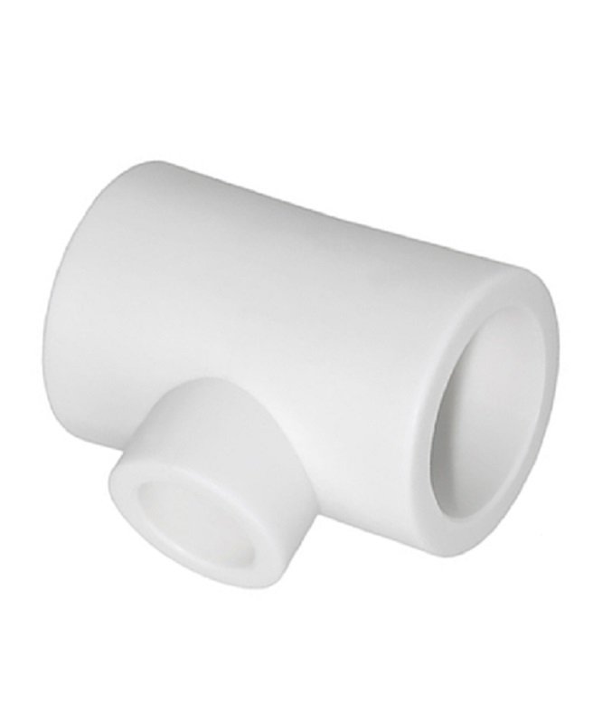Переходной тройник RTP ppr 75x25x75, белый 15995