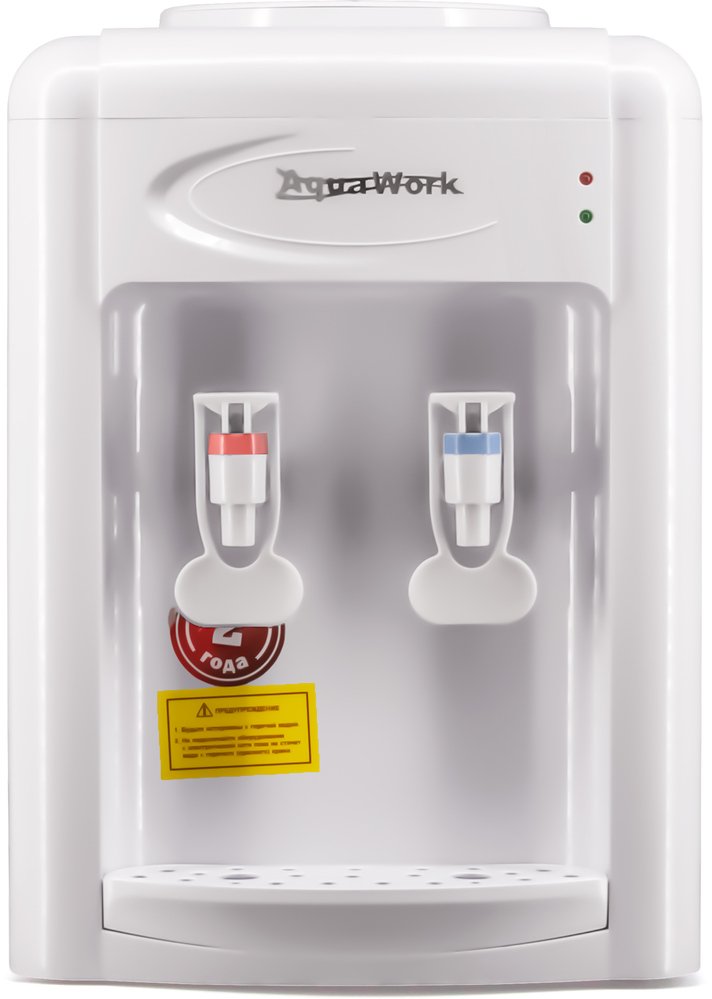 Настольный кулер Aqua Work 0.7TDR бело-черный 24601