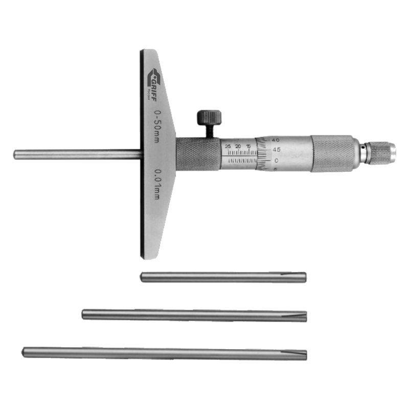 Микрометрический глубиномер ГМ 25 ГОСТ 7470-92 /пр-во Guilin Measuring/ GRIFF D102003