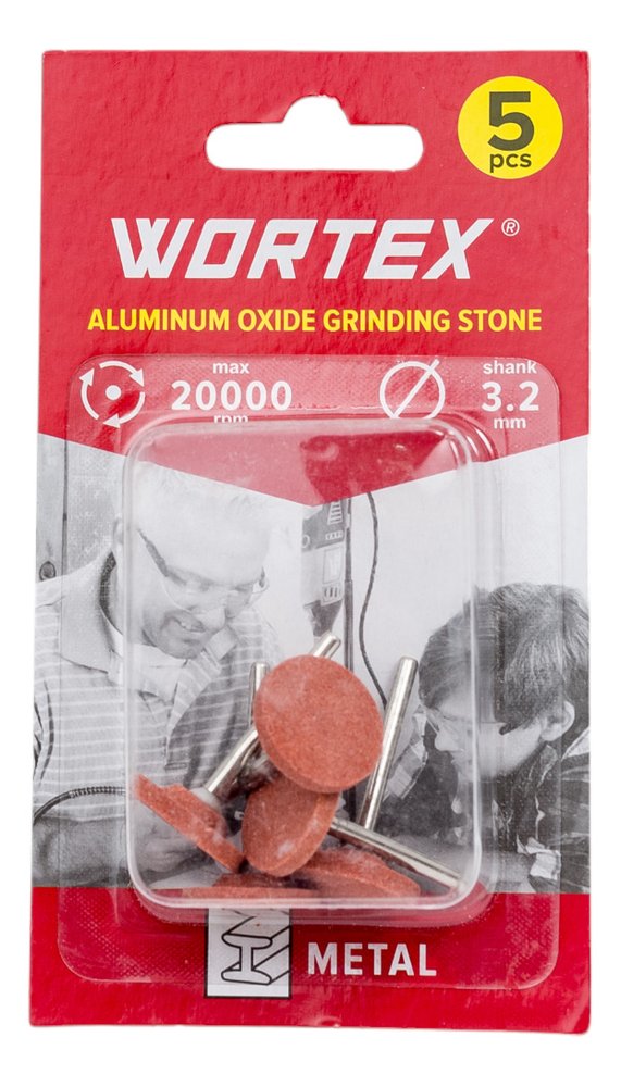 Насадка шлифовальная для гравера 20 мм, 5 шт WORTEX ETCA3220018
