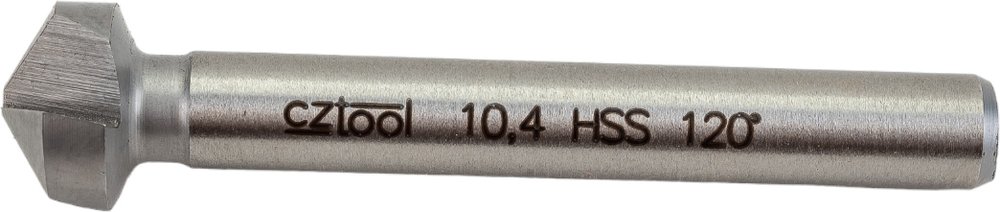 Зенковка (10.4х6х50 мм, Z3, 120°, HSS) Bucovice Tools 830104