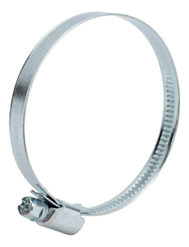 Червячный хомут оцинк Gigant 50-70 мм/9 W1, 25 шт G/1/35